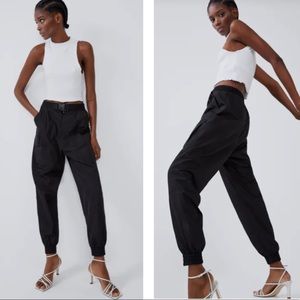 Zara | Pants u0026 Jumpsuits | Zara Nylon Joggers | Poshmark